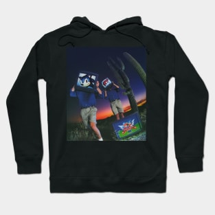 Sonic and Tails - Sega Aesthetics Hoodie